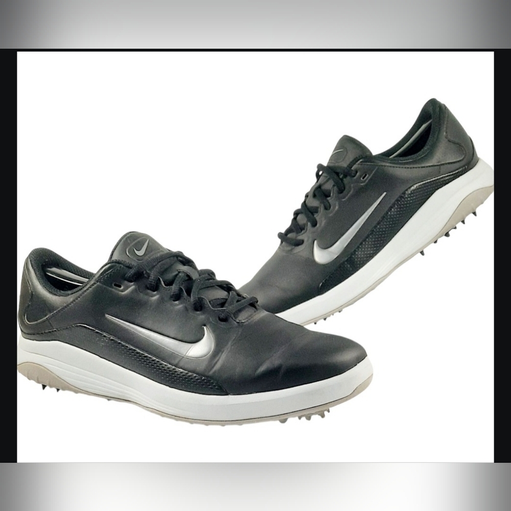 Nike Vapor Pro Golf BlackSpikeless Cleats Waterproof AQ2302-001 Mens Size 9.5